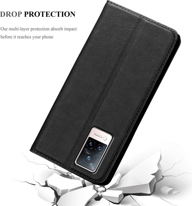 Produktbild Cadorabo Book Invis. Magnet Hülle (Vivo V21)