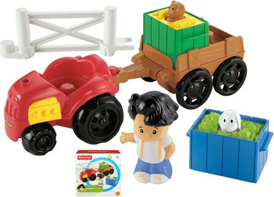 Fisher-Price Tracteur et remorque Little People