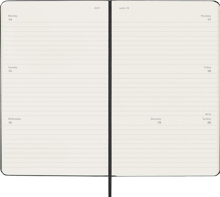 Productafbeelding Moleskine Agenda voor leerlingen (13 x 21 cm, Engels)