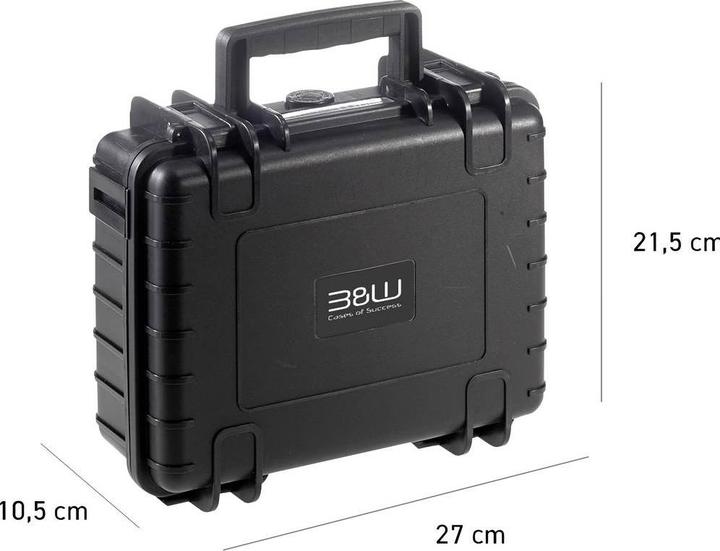 Produktbild B&W International B&W action.case PP.41 schwarz f. DJI Osmo Action 6