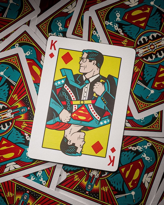 Immagine prodotto Theory11 Carte da gioco DC Comics Superman: L'Uomo d'Acciaio (Inglese)