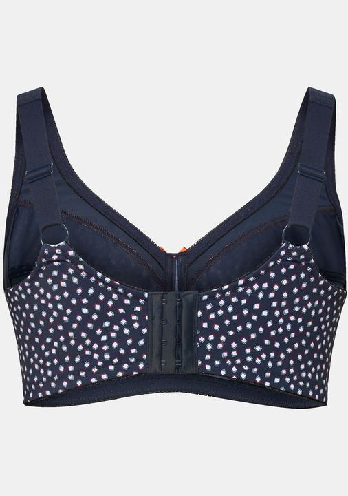 Actual product image Ulla Popken Retro Print Relief Bra (100 C)