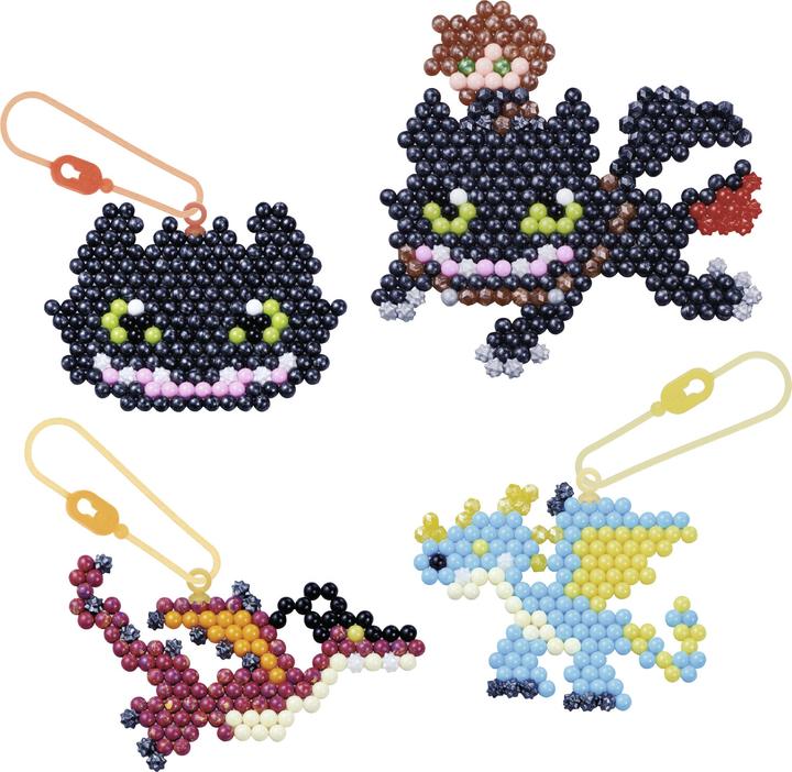 Actual product image Epoch Aquabeads Dragons Keychains Set
