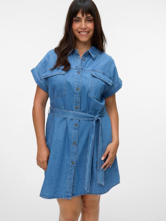Image du produit Vero Moda VMCNOTUS Kurzes Kleid Jeanskleid (50)