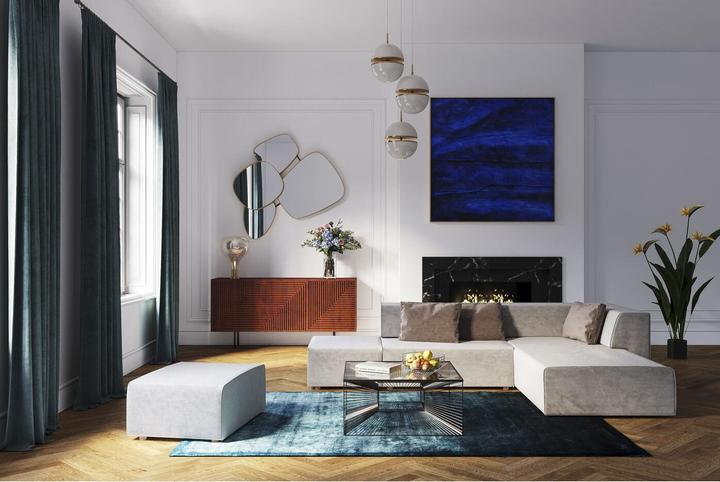 Produktbild Kare Design Hocker 68 Infinity Elements Grau (Sofahocker)