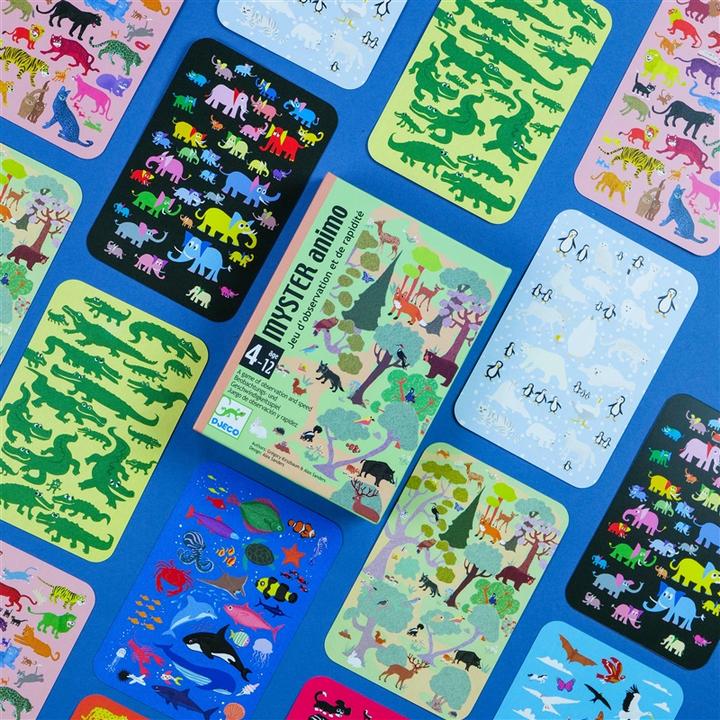 Actual product image Djeco Card game Myster animo (mult) (Multilingual)