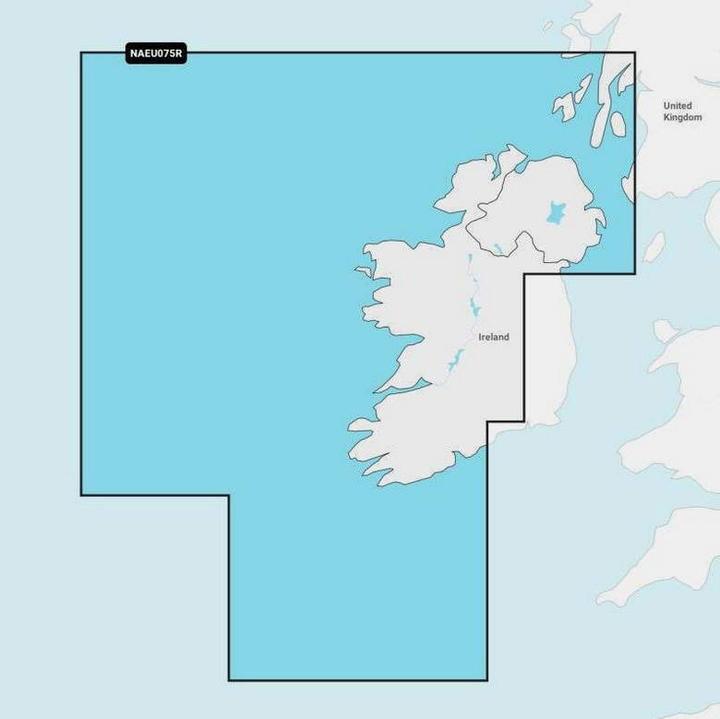 Actual product image Navionics Cote Ouest Irlande