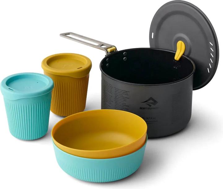 Actual product image Sea To Summit Frontier Ultralight Two Pot Cook Set