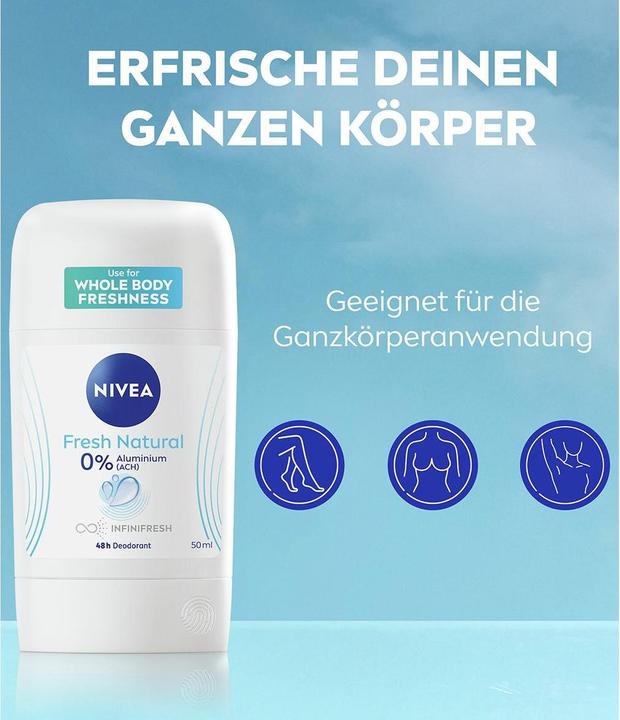 Produktbild NIVEA Fresh Natural Stick (Stick)
