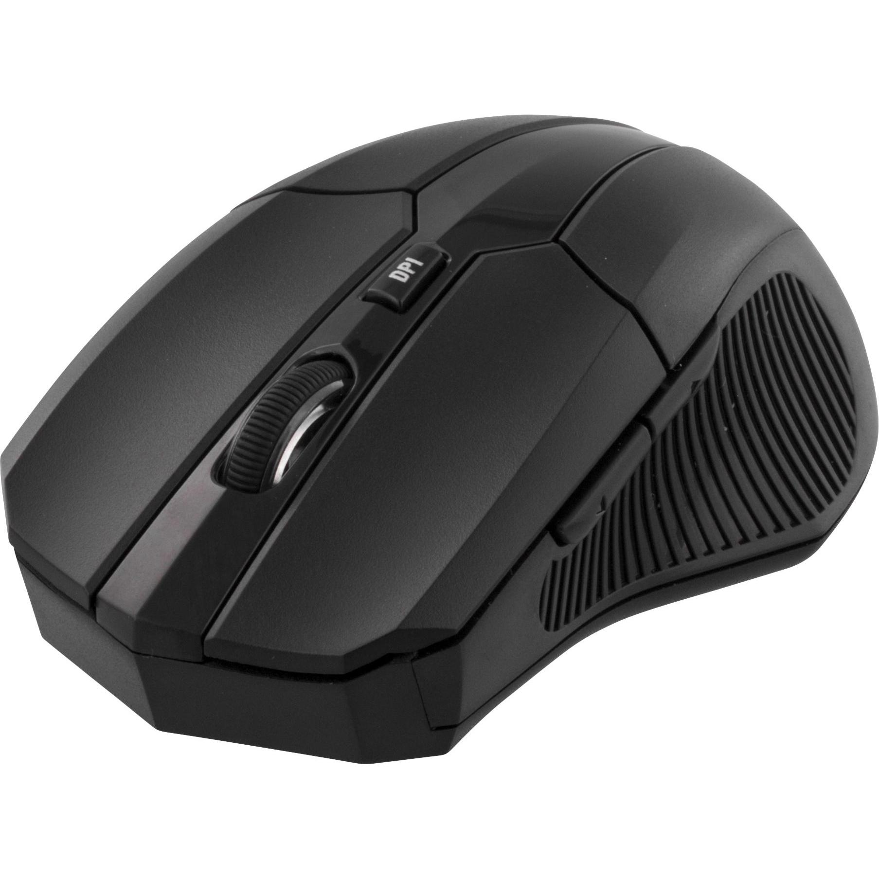 Deltaco wireless, black (Kabellos), Maus, Schwarz