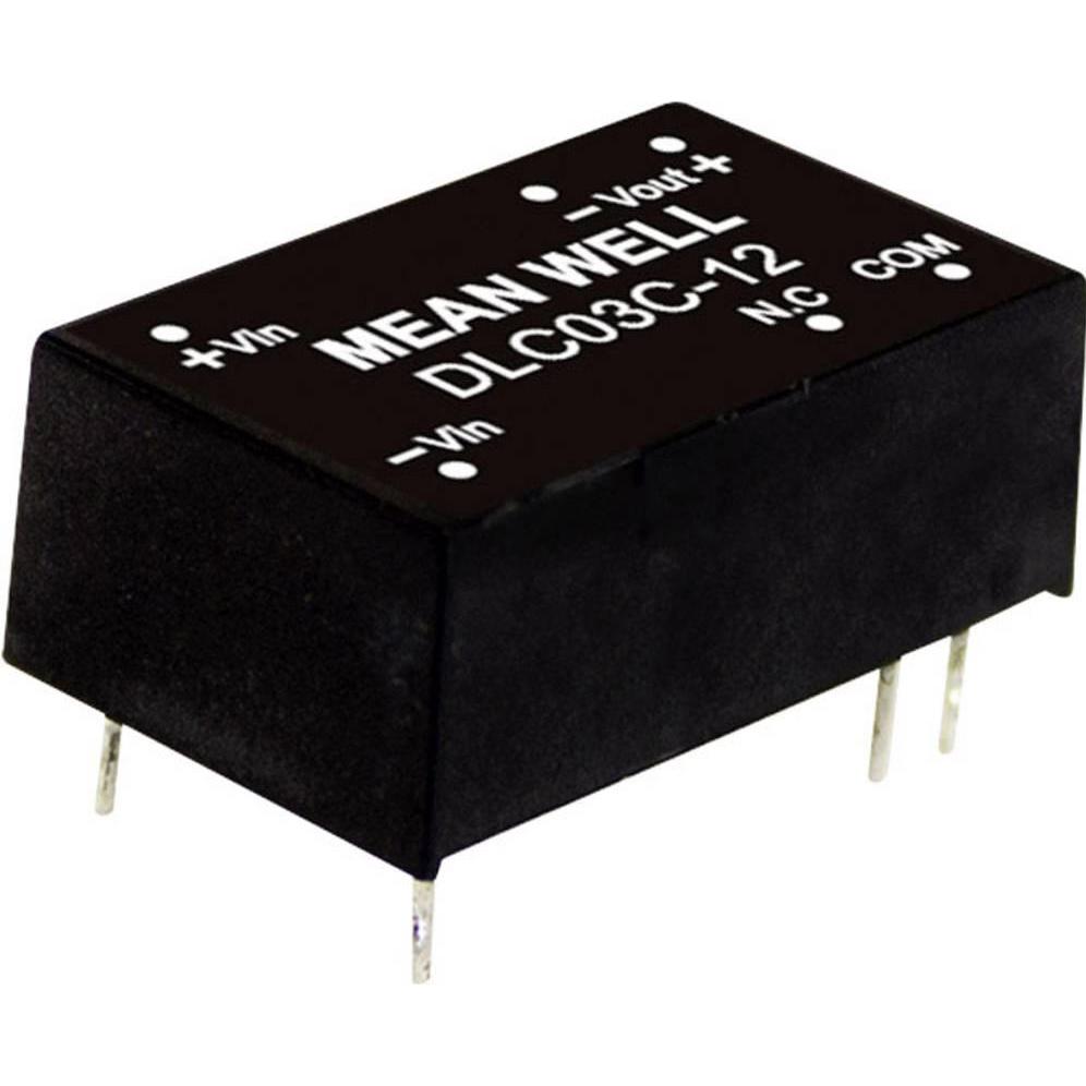 MeanWell, Spannungswandler, DC/DCWandlerModule Serie DLC03 DIP/DIL16 Case Dual Output 1 geregelt