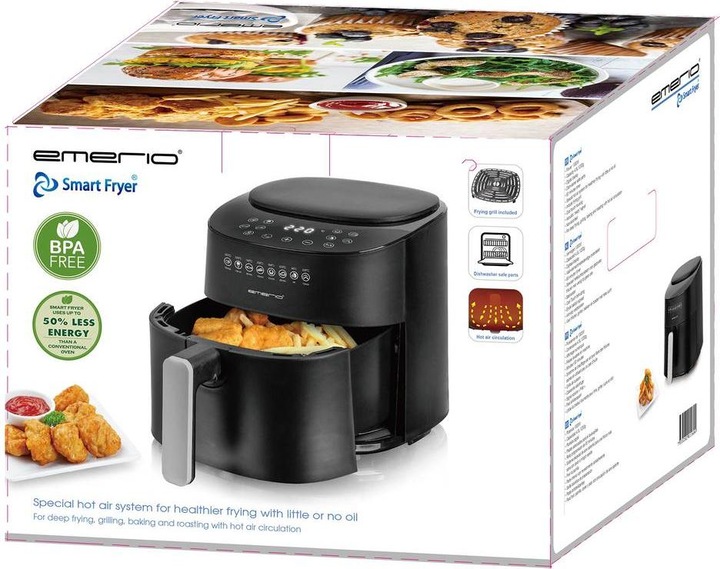 Immagine prodotto Emerio Friggitrice ad aria calda, Smart Fryer (Spina UE)