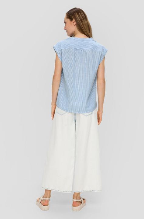 Immagine prodotto s.Oliver Bluse Gestreifte Baumwollbluse im Relaxed Fit (42)