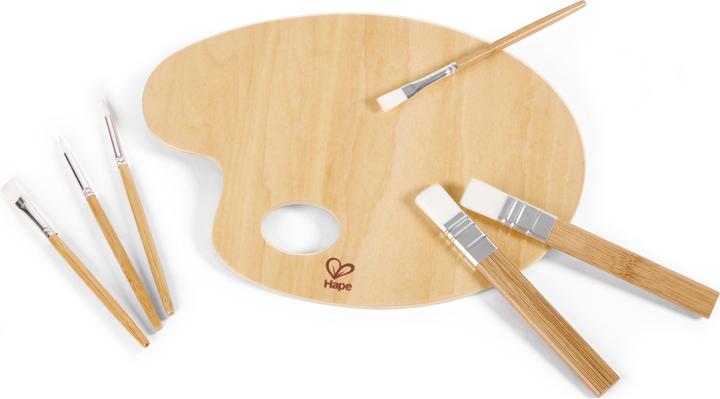Produktbild Hape Malpaletten- und Pinsel-Set