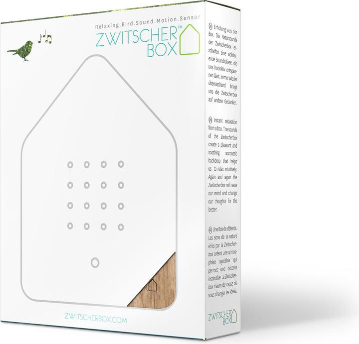 Produktbild Relaxound Zwitscherbox (11 x 14.5 x 11 cm)