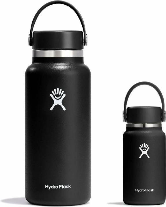 Immagine prodotto Hydro Flask Micro Hydro - die isolierte Mini Edelstahltrinkflasche mit 200ml Fassungsvermögen (0.20 l)
