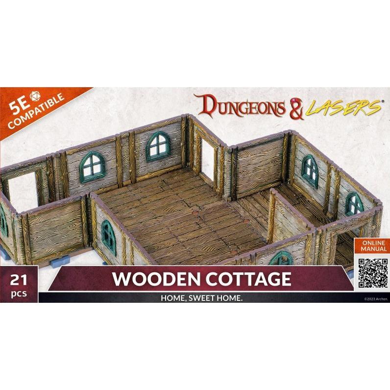 Archon Studio Multicolore Dungeons & Lasers - Casetta Di Legno