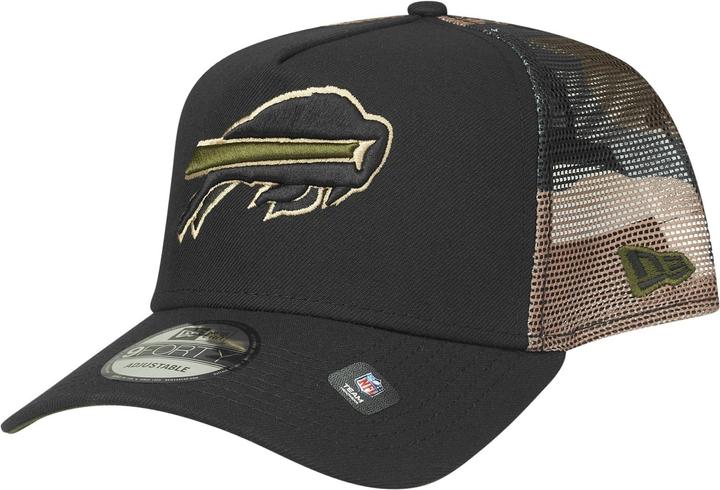 Actual product image New Era Snapback Trucker Cap - Buffalo Bills wood camo (One size)