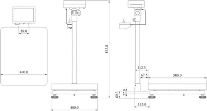Produktbild PCE Instruments Industriewaage