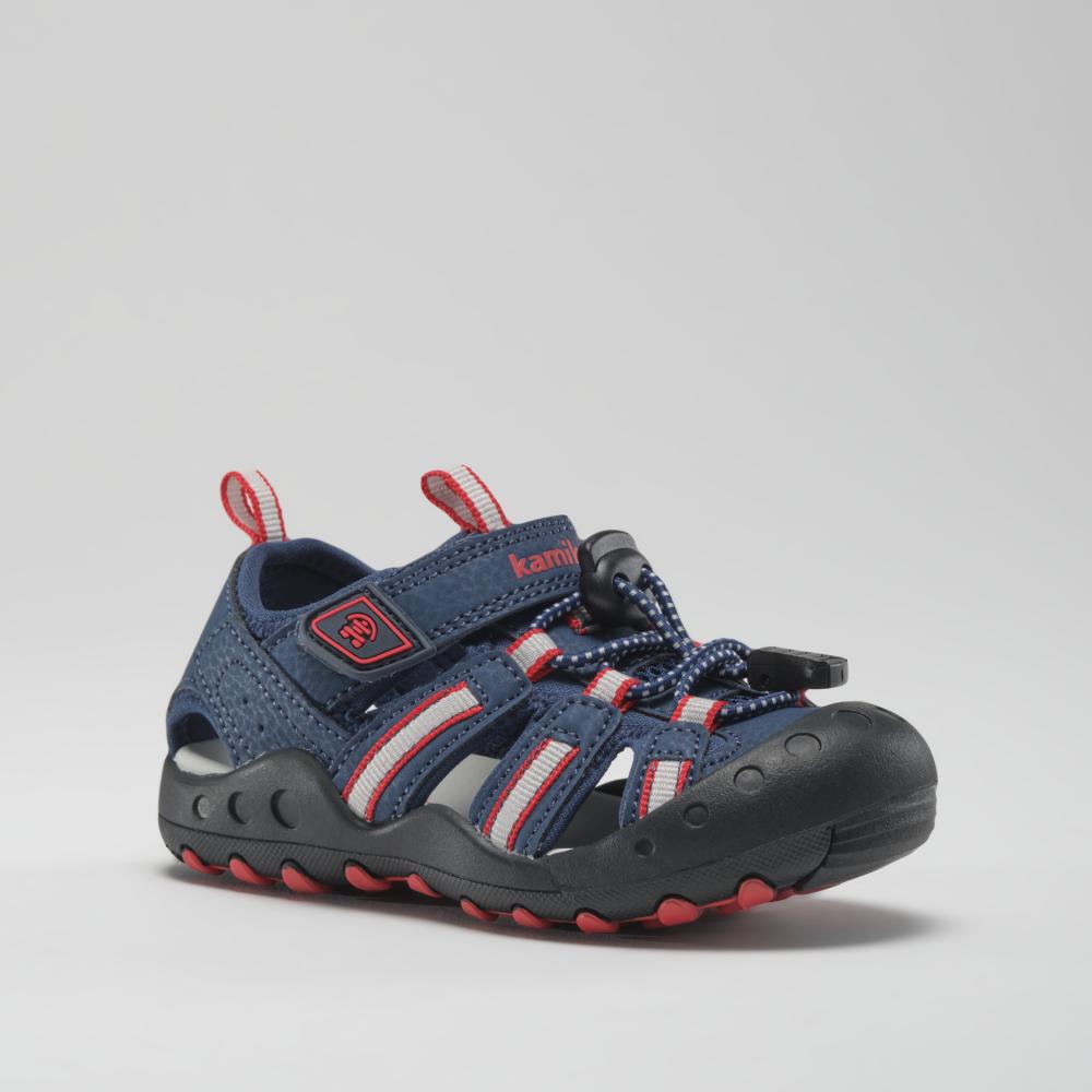 Kamik, Unisex, Sandalen, Crab, Blau, (22)