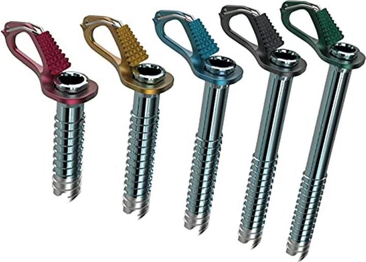 Actual product image Blue Ice Aero Lite ice screw