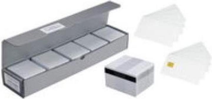 Actual product image Zebra Premier card PVC card, 30 mil, white, 500 cards