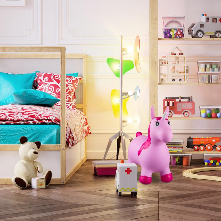 Actual product image Relaxdays Hüpftier Einhorn