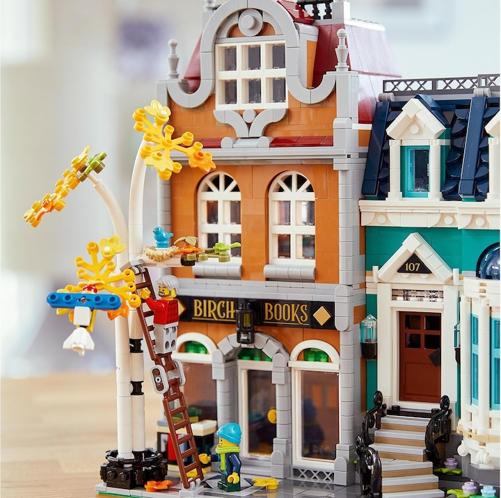 Image du produit LEGO La librairie (10270, LEGO Creator Expert, LEGO difficiles à trouver)
