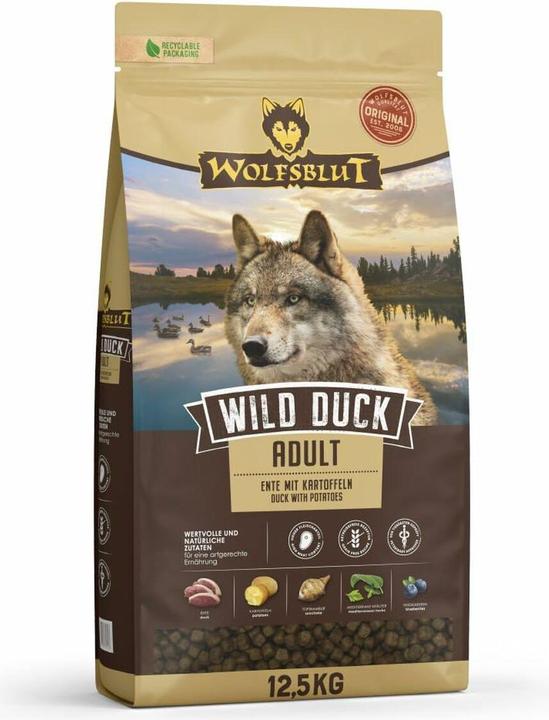 Immagine prodotto Wolfsblut Anatra selvatica (Adulto, 1 pz., 12500 g)