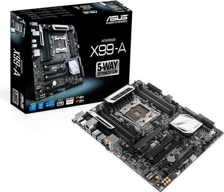 Produktbild ASUS X99-A (LGA 2011-v3, Intel X99, ATX)