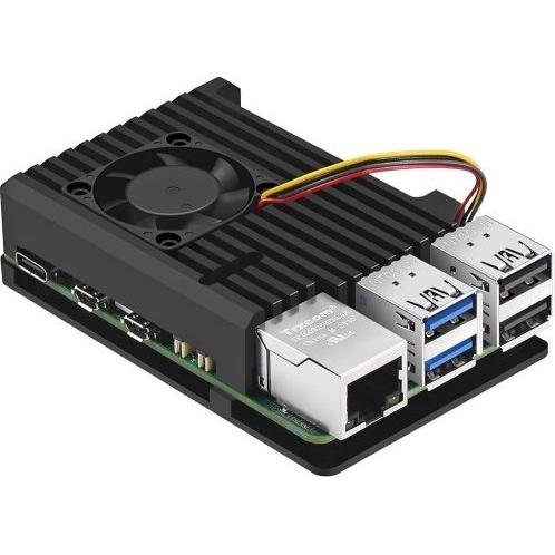 Raspberry Pi Pi Pi5 Case Aluminum, Entwicklungsboard + Kit