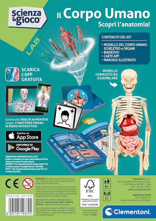 Actual product image Clementoni The Human Body