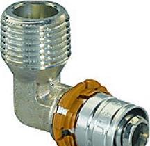 Produktbild Uponor Winkelnippel 20 x 3/4" (Pressverbindung)