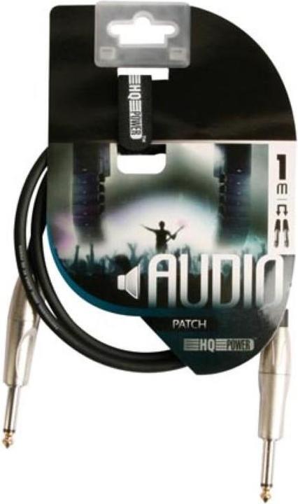Produktbild HQ Power 6.3mm – 6.3mm (1 m, 6.3mm Klinke (Jack))