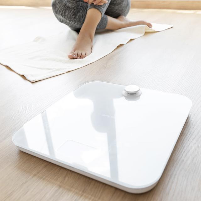Actual product image Cecotec Surface Precision EcoPower 10000 Healthy Bathroom Scale with Push Button High Security Tempered (180 kg)