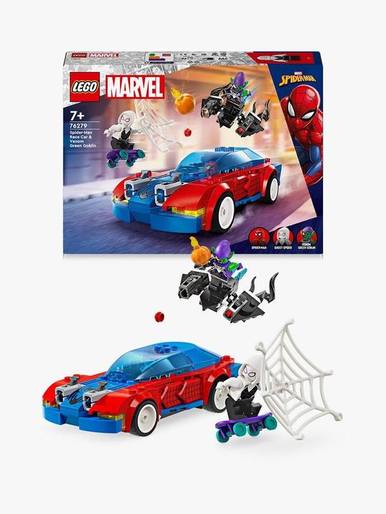Produktbild LEGO Spider-Mans Rennauto & Venom Green Goblin (76279, LEGO Marvel)