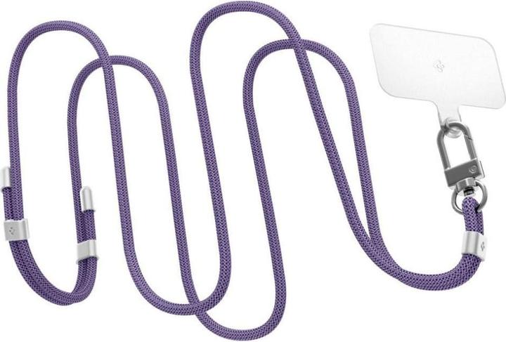 Produktbild Spigen Universal Strap Set Crossbody& Wrist zestaw smyczy do telefonu fioletowy/deep purple AFA