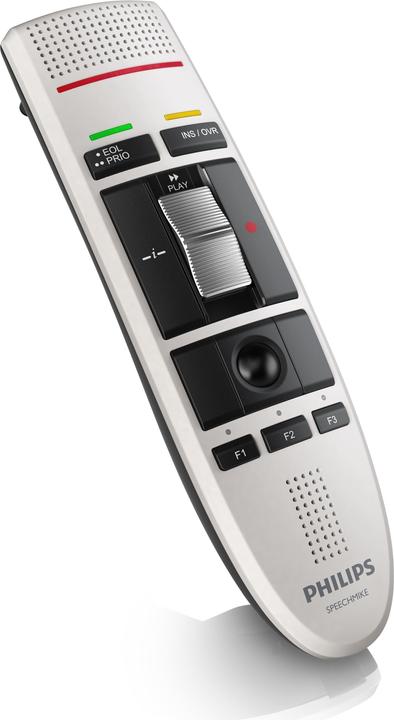 Image du produit Philips LFH3220 SpeechMike III Classic Integrator (sans logiciel, commutateur à glissière).
