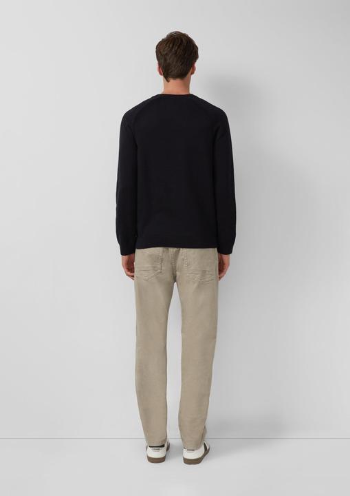 Produktbild s.Oliver Strickpullover Strickpullover aus Baumwolle mit Raglanärmeln (3XL)