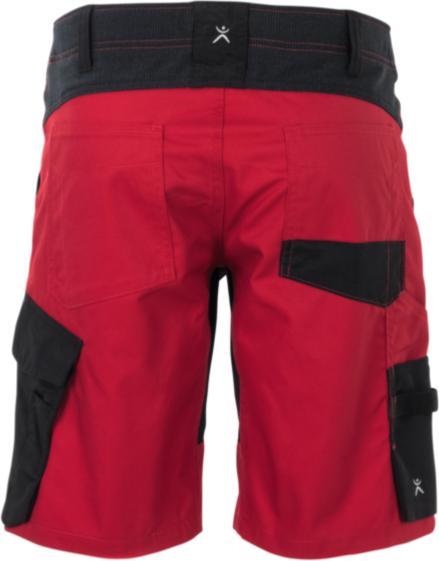 Actual product image Planam Ladies shorts red/black M L (L)