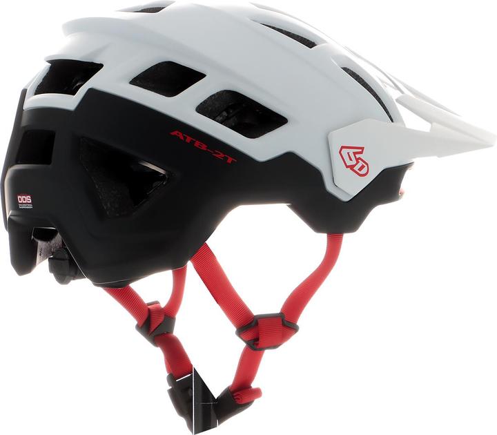Actual product image 6D Helmets HELMET 6D 25 ATB-2T ASCENT MT WHT BLK (56 - 59 cm)