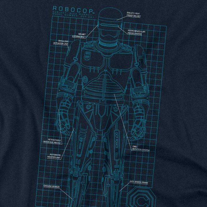 Produktbild Robocop TShirt Langärmlig (M)
