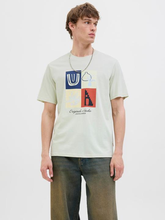 Image du produit Jack & Jones Gedruckt Rundhalsausschnitt T-shirt T-shirt (M)