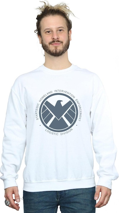 Immagine prodotto Felpa da uomo Agents Of SHIELD Logistics Division in cotone (3XL)