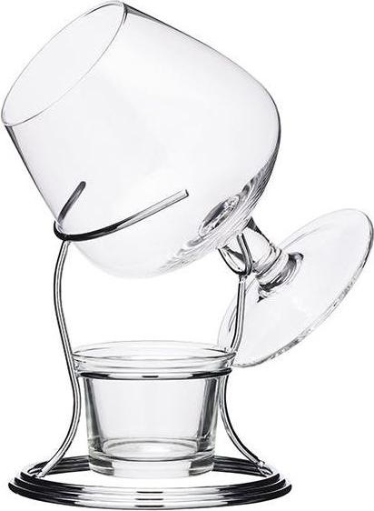 Immagine prodotto BarCraft Scaldino per Brandy e Cognac Set regalo di (3.50 dl, 1 x, Bicchiere da cognac)