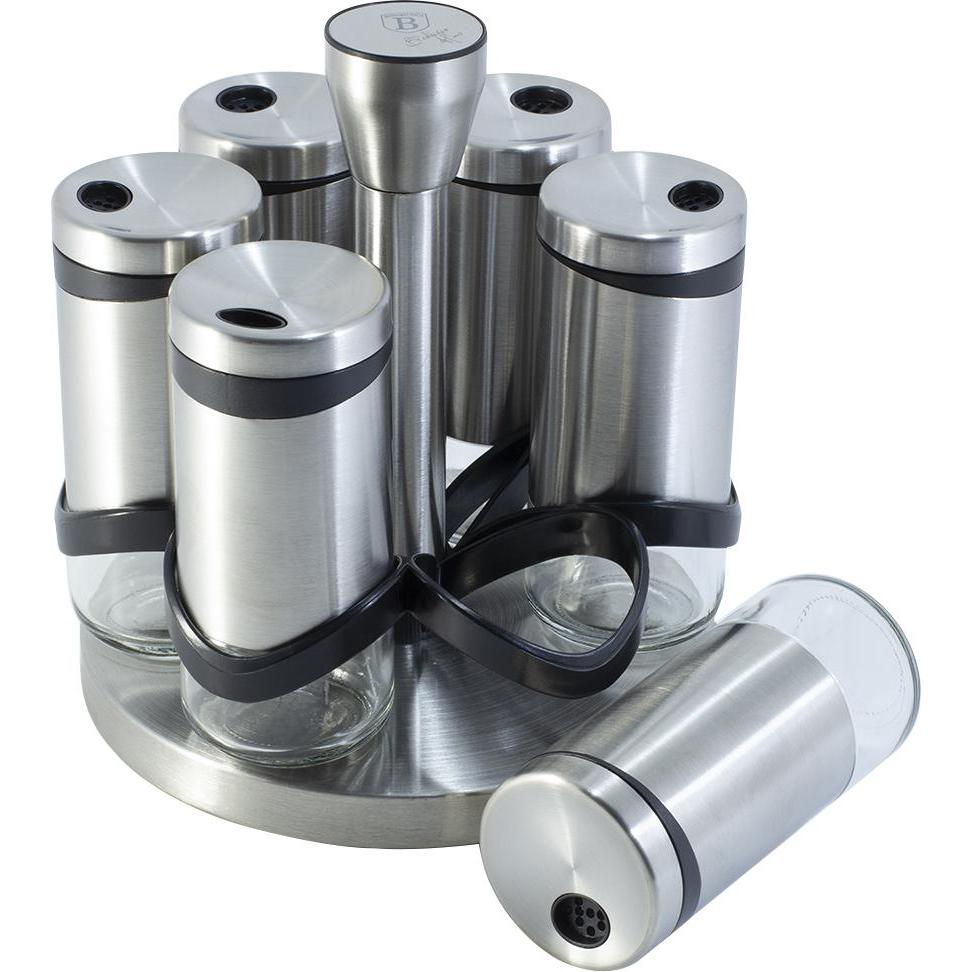 BerlingerHaus 7 pcs spice rack set (BH/1991) (Diverse Gewürze) (BH/1991)