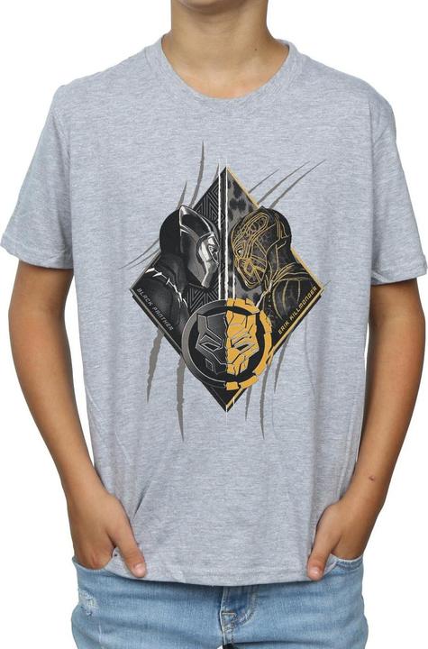 Produktbild Black Panther Vs Killmonger TShirt Jungen (128)