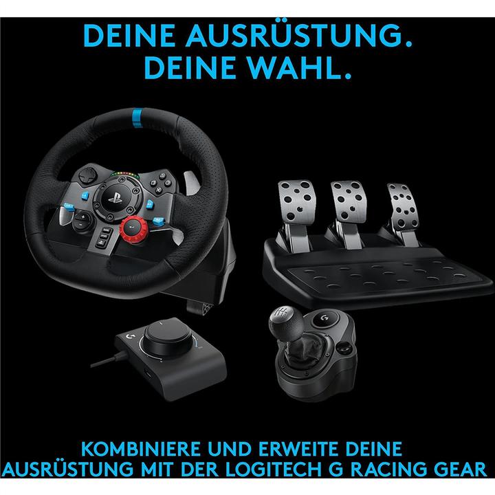 Produktbild Logitech G G29 Driving Force Racing Wheel + Astro A10 (PS4, PS3, PS5, PC)