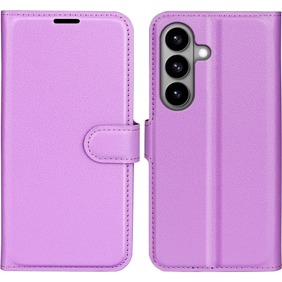 Cover-Discount Galaxy S26 - Leder Etui Hülle (Samsung Galaxy S26), Cover smartphone, Viola