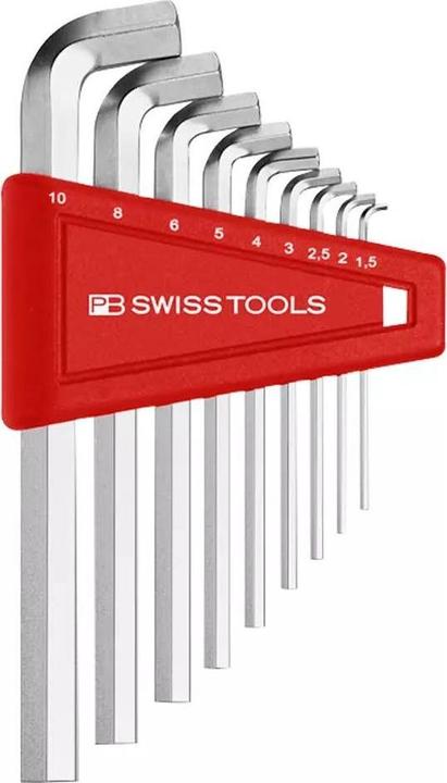 PB Swiss Tools Jeu de clés mâles - inclinées à 100°